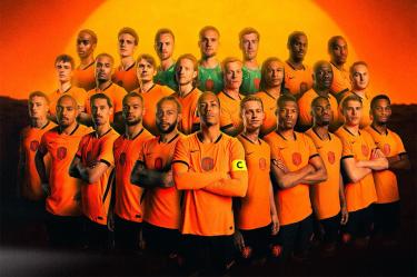 Espectacular anuncio de la lista de 26 jugadores de Países Bajos para el Mundial