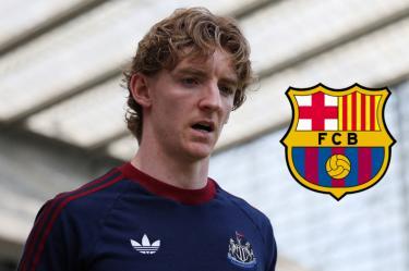 Barcelona ya presentó una oferta al Newcastle por Anthony Gordon