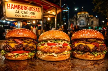 Las hamburguesas más recomendables de la CDMX.