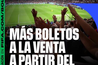 FIFA lanzará boletos finales para el Mundial 2026