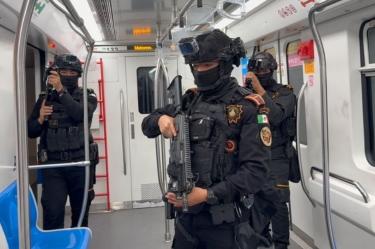 Además del Metro, autoridades estatales también realizan entrenamientos tácticos en hoteles, museos, espacios públicos, zonas turísticas y principales carreteras.
