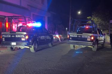 Patrullas de policías en Colima tras reportes de asesinatos