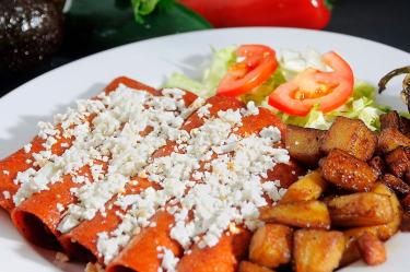 Receta de enchiladas mineras estilo Guanajuato