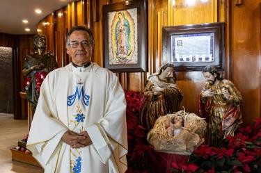 El regreso de Monseñor Efraín cardenal Carlos Aguiar