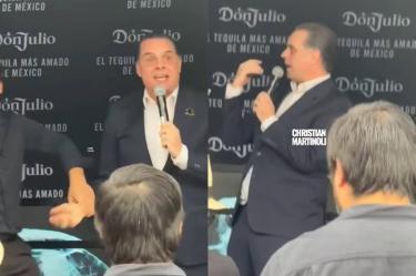 Martinoli bromeó con su caída: ‘imitando a Juan Gabriel’