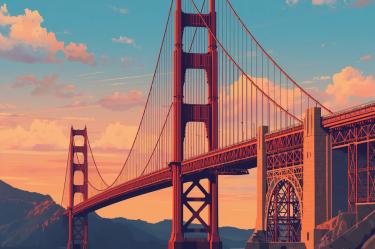 ¿Sabías esto del Golden Gate Bridge? Sus cables tienen suficiente acero para envolver la Tierra