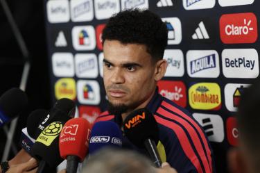 Luis Díaz sabe de la importancia de James Rodríguez para Colombia