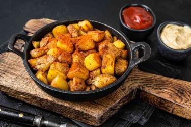 Receta de papas bravas