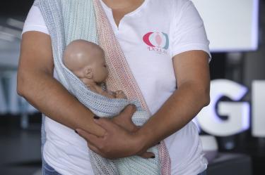 Ciudad de Mexico a 13 de mayo de 2026. Integrantes del Colectivo Doula durante su visita a Ciudad Imagen. Foto: Pavel Jurado Canseco