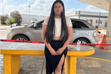 Elementos de la Guardia Nacional detuvieron en Reynosa a una mujer que intentaba ingresar desde Estados Unidos con un arma corta, cargadores y más de 100 cartuchos.