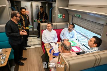 Tren Maya realiza pruebas de “Janal”, su nuevo Tren Restaurante con sabor yucateco