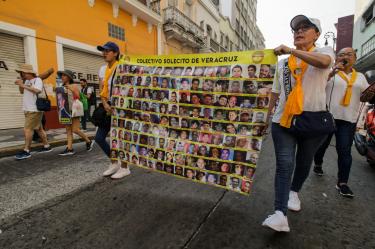 Madres del Colectivo Solecito reconocieron que sí han recibido amenazas del crimen organizado y que por ello no han podido llegar a otras regiones del estado de Veracruz para realizar búsquedas.