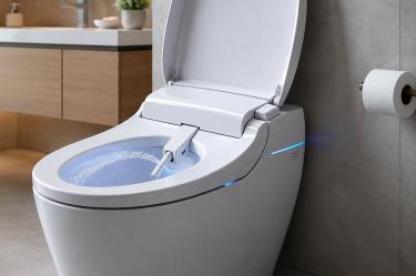 Este tipo de inodoros buscan reemplazar el uso de papel higiénico