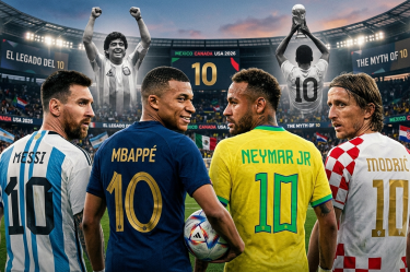 Grandes figuras como Lionel Messi, Kylian Mbappé, Luka Modric y Neymar serán los portadores del número 10 en sus selecciones en el Mundial.