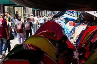 Los dirigentes magisteriales advirtieron que, mientras no existan respuestas concretas a sus demandas, continuará la huelga nacional, el plantón en la CDMX y las protestas.