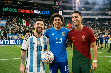 Lionel Messi, Guillermo Ochoa y Cristiano Ronaldo serán los primeros jugadores en haber estado en seis Mundiales.