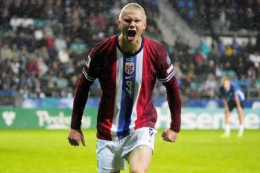 Con 25 años, Erling Haaland jugará su primera Copa Mundial de la FIFA.