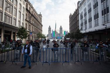 La titular del Ejecutivo señaló que las autoridades federales continúan atendiendo las demandas de los maestros mediante mesas de diálogo.