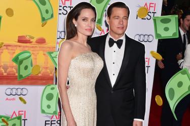 Brad Pitt y Angelina Jolie fueron una de las parejas más poderosas y millonarias de Hollywood.