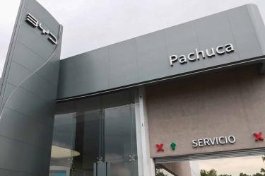 BYD llega a Pachuca con un showroom que fortalece su presencia en México.