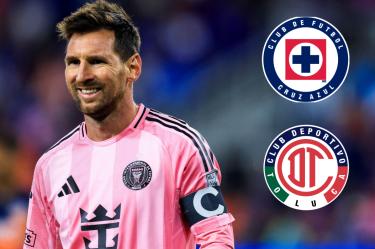Cruz Azul o Toluca se enfrentarán a Messi y al Inter en Miami por el Campeones Cup