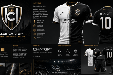 A unos días del torneo, crea la camiseta de tu propio equipo con ayuda de ChatGPT