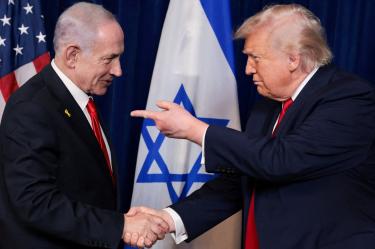 Benjamin Netanyahu rechazó que exista una crisis con Donald Trump.