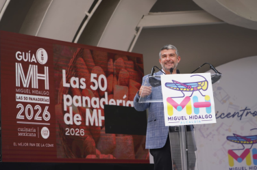 "Nosotros somos un gobierno que sí cree en impulsar el trabajo, impulsar y proyectar a nuestros empresarios", destacó el alcalde de Miguel Hidalgo