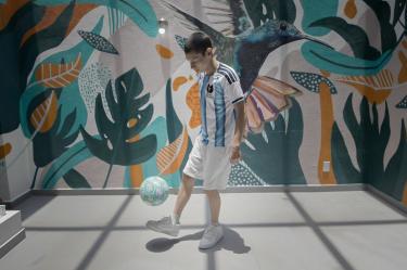 Cientos de niños viven el partido más importante de su vida