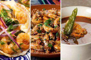 México posiciona ocho platillos con camarón en TasteAtlas