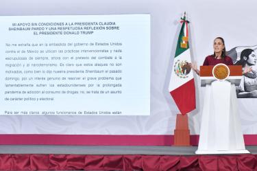 La primera presidenta del país, consideró que la carta abre un debate relevante sobre el momento político que atraviesa México y la relación bilateral con Estados Unidos.