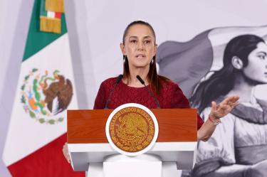 La jefa de Estado reiteró que la relación con Washington debe mantenerse dentro de un marco de cooperación institucional.