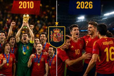 España llegará al Mundial 2026 como campeona vigente de Europa, igual que ocurrió antes de conquistar la Copa del Mundo en Sudáfrica 2010.