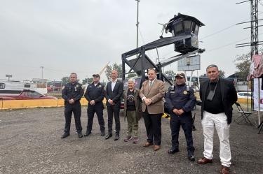 Esta torre, de ocho metros de altura, estará activa las 24 horas del día
