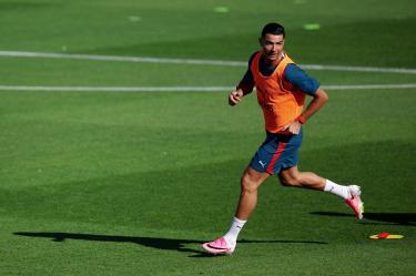 Cristiano Ronaldo se prepara para la Copa del Mundo
