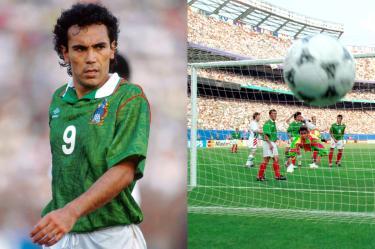 México fue eliminado del Mundial de 1994 tras caer en penales ante Bulgaria.