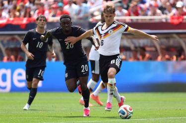Un duelo aguerrido dieron las selecciones de Estados Unidos y Alemania