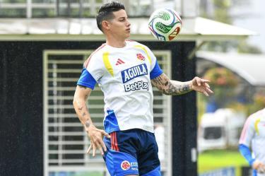 James Rodríguez es el líder de la Selección de Colombia previo al Mundial 2026