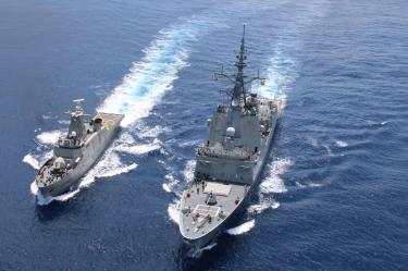 La Semar y la Armada Española ejecutaron maniobras PASSEX en el Pacífico mexicano con la fragata “Álvaro de Bazán” y patrullas oceánicas mexicanas.