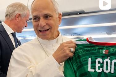 El Papa posó con la playera de México; ¿habrá ‘milagro’?