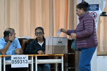 Elecciones en Perú
