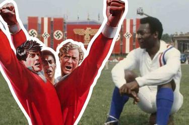 Pelé y Sylvester Stallone en Escape a la victoria