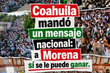 Alejandro Moreno Cárdenas, dirigente nacional priista, destacó que “¡en Coahuila ganó el PRI! Ganamos 16 de 16 diputaciones locales y lo hicimos con una ventaja clara.