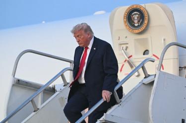 El presidente de Estados Unidos, Donald Trump