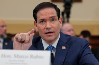 El secretario de Estado de Estados Unidos, Marco Rubio