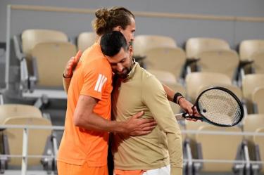 Djokovic mandó un emotivo mensaje a Zverev