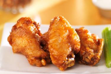 Receta de alitas con salsa buffalo