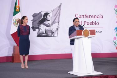 La funcionaria recalcó que las mesas de negociación siguen abiertas y continuarán hasta que se alcance un acuerdo con la CNTE.