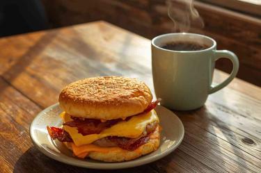 Receta McMuffin de huevo