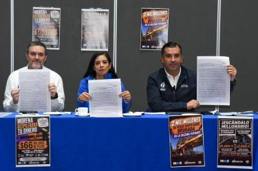 Dirigentes del PAN CDMX exigen auditar el Jardín Flotante y la Línea 2 del Metro.